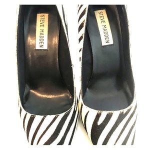 Steve Madden stilettos zebra gorgeous
